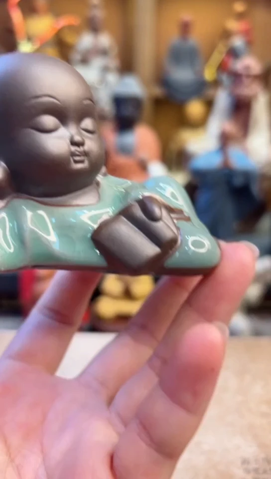 紫砂茶宠器闵茶宠摆件