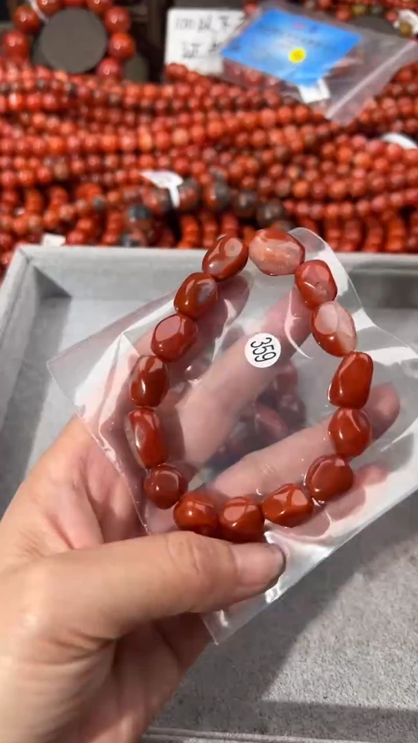 南红玛瑙手串未镶嵌10