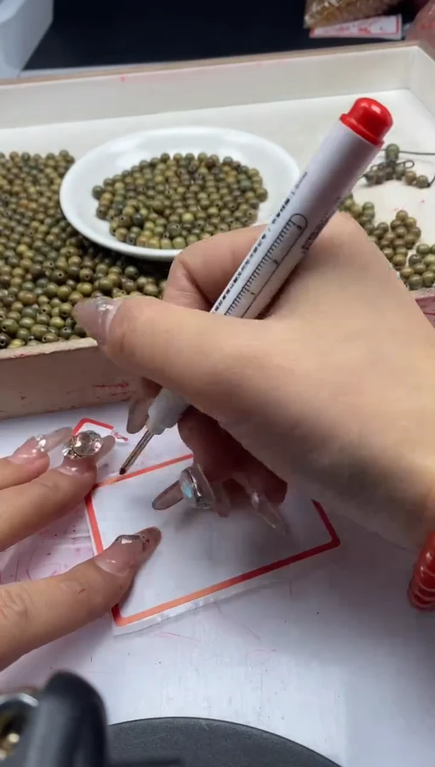 【闪购商品】檀香木无事牌w754绿檀6mm*100颗两单三通