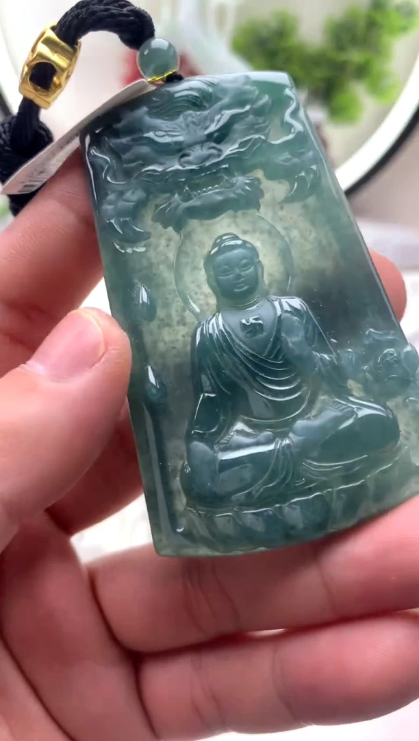 【闪购商品】翡翠颈饰未镶嵌阿弥