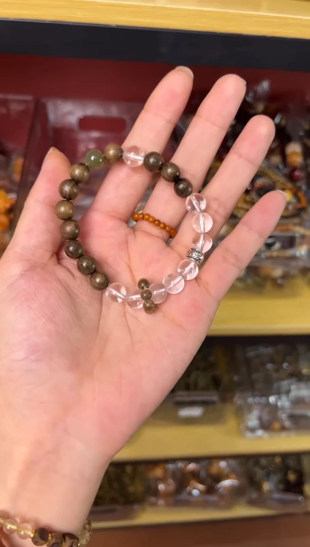 金丝楠无事牌012-阴沉楠木-白水