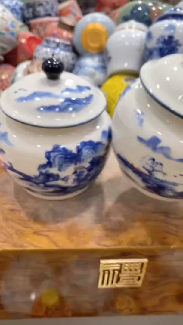 摆件茶叶罐密封罐储存罐
