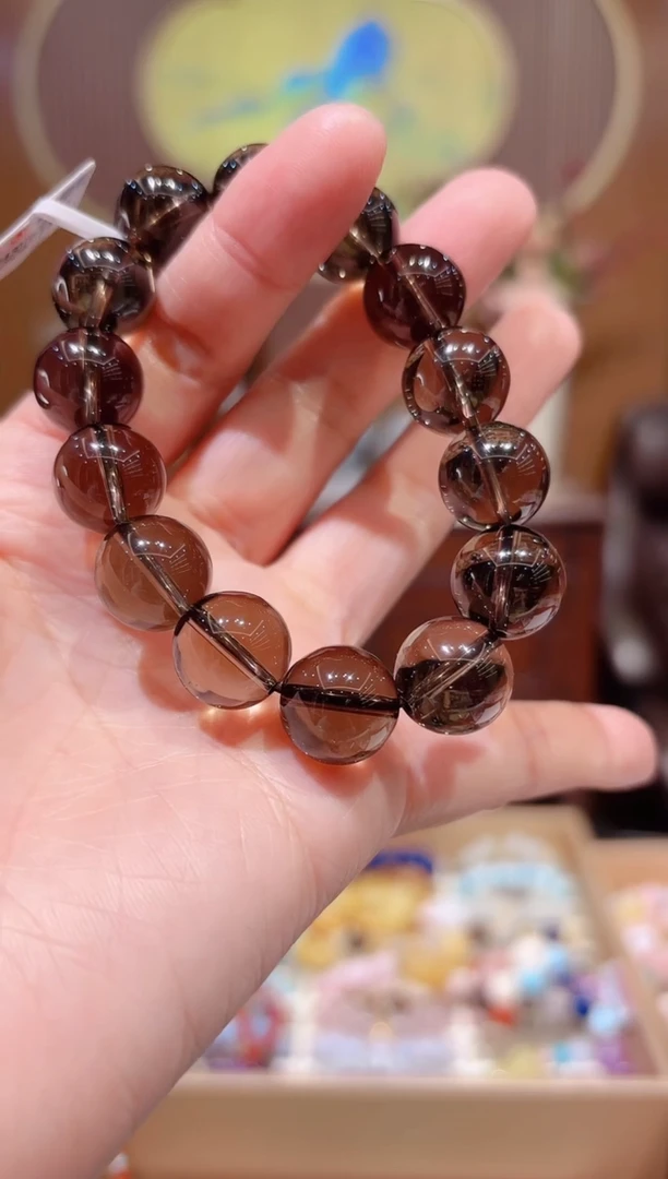 【闪购商品】水晶手串未镶嵌素圈珠串14