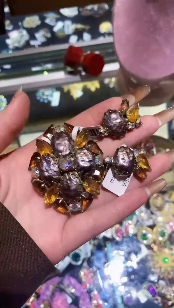 琉璃铜合金楚楚珠宝中古甄选不退换