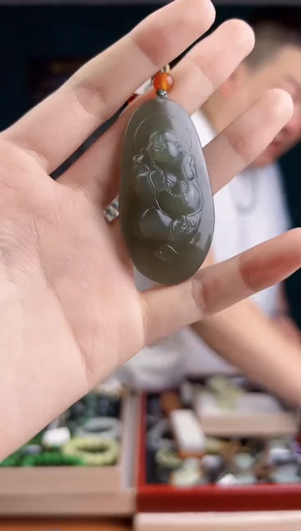 和田玉未镶嵌颈饰多样性发货 拍一单发一个