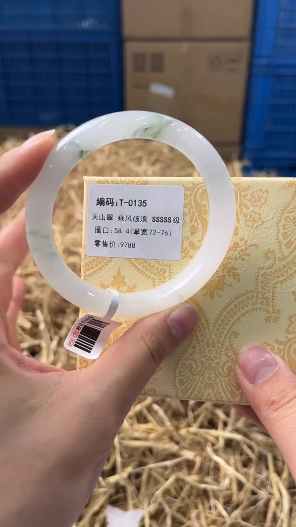 未镶嵌手镯石英质玉T-0135