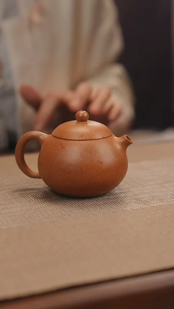 原矿老段泥西施紫砂壶8