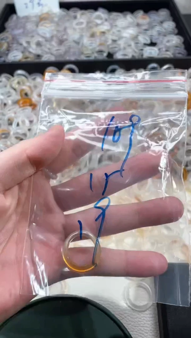 玛瑙/玉髓戒指未镶嵌109