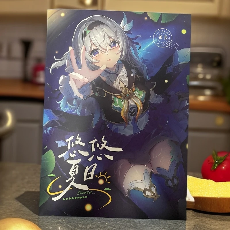 莱卡《悠悠夏日》A4大卡 卡牌盲盒默认代拆！未成年禁止下单