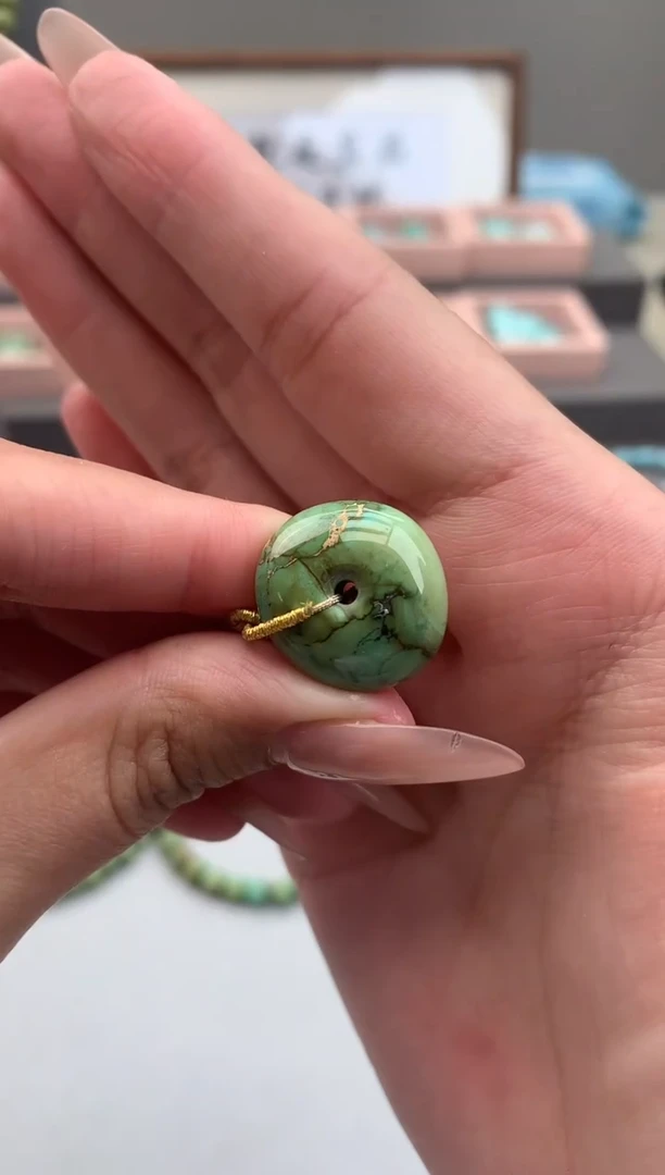 【闪购商品】绿松石单珠未镶嵌E120