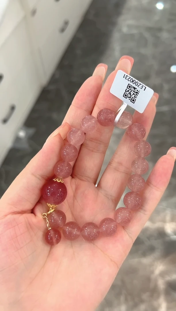 未镶嵌手串石英质玉手串