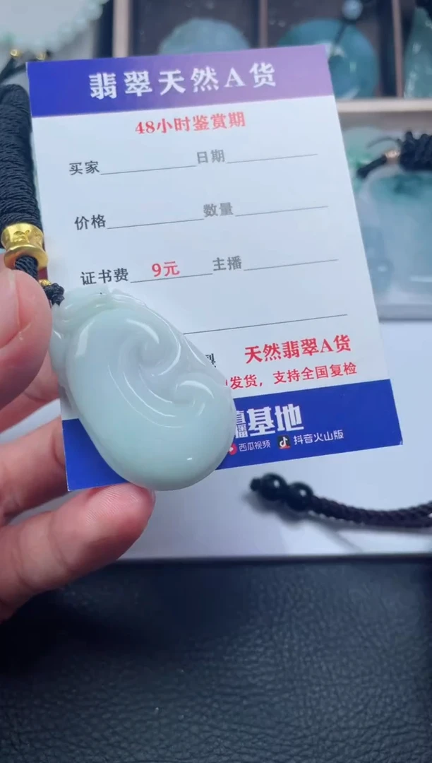 翡翠未镶嵌颈饰