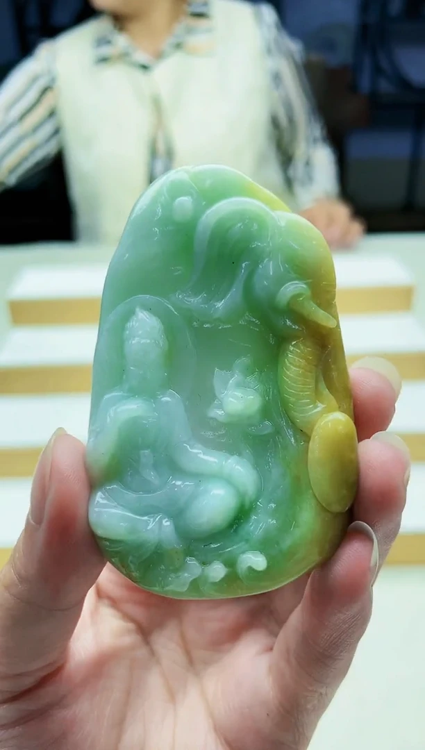 未镶嵌定制翡翠毛货09170125