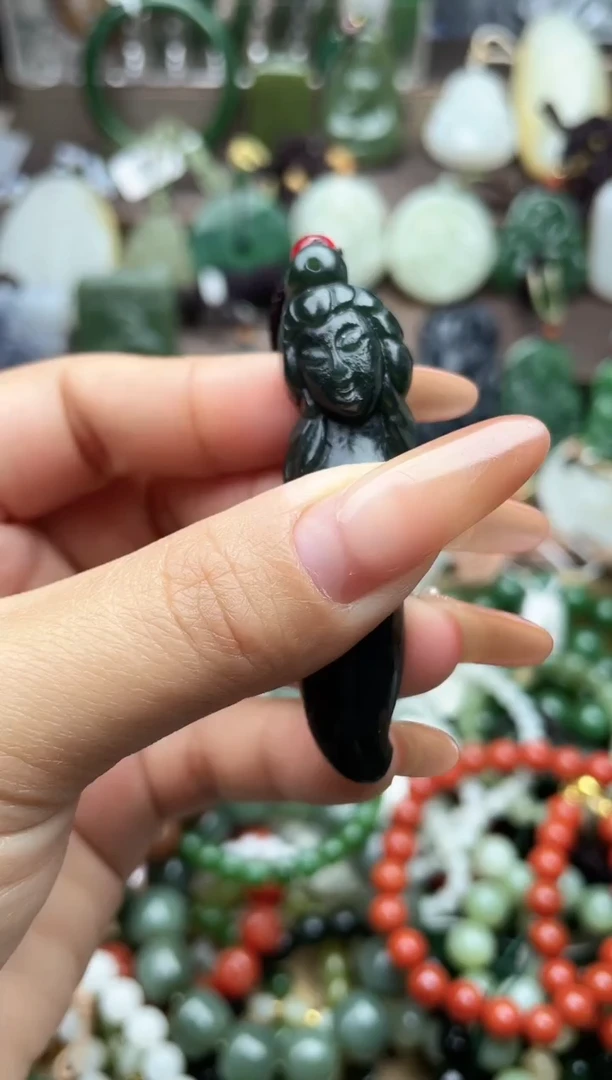 颈饰未镶嵌和田玉未镶嵌和田玉吊坠多样性拍一发一