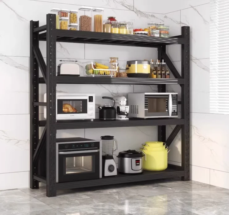 【单层200斤】【轻型家用】多层加厚仓储货架超市收纳快递仓库置物架