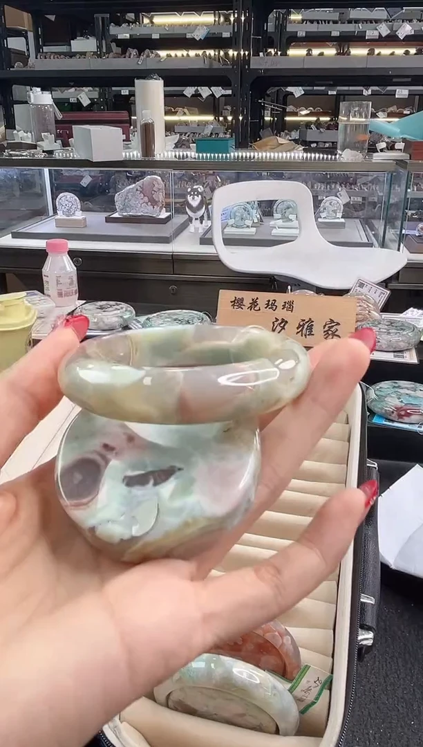 未镶嵌手镯石英质玉5圈口（赠品镯心）S9015