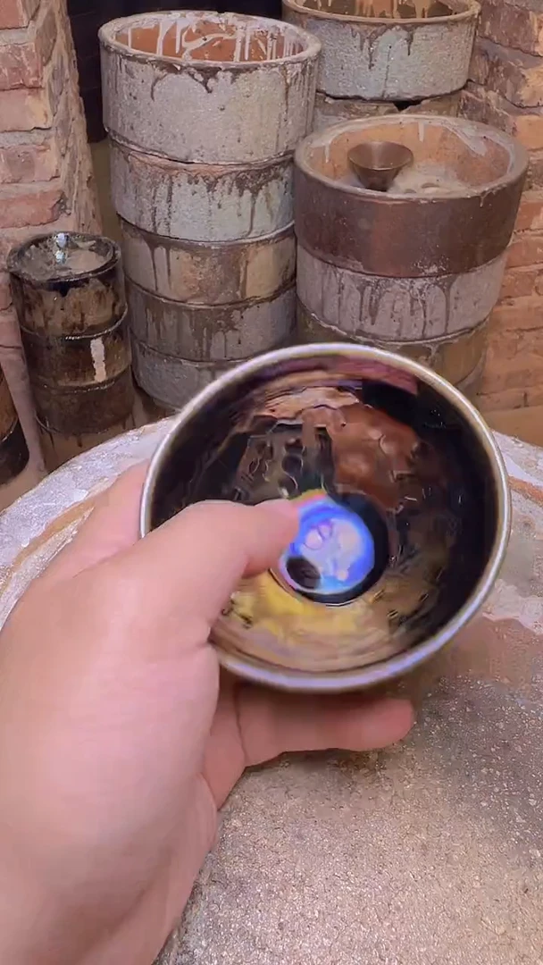 茶盏油*33刘子龙曜变....