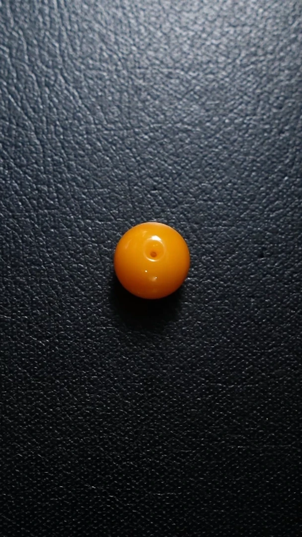 蜜蜡颈饰未镶嵌吾***昜单珠