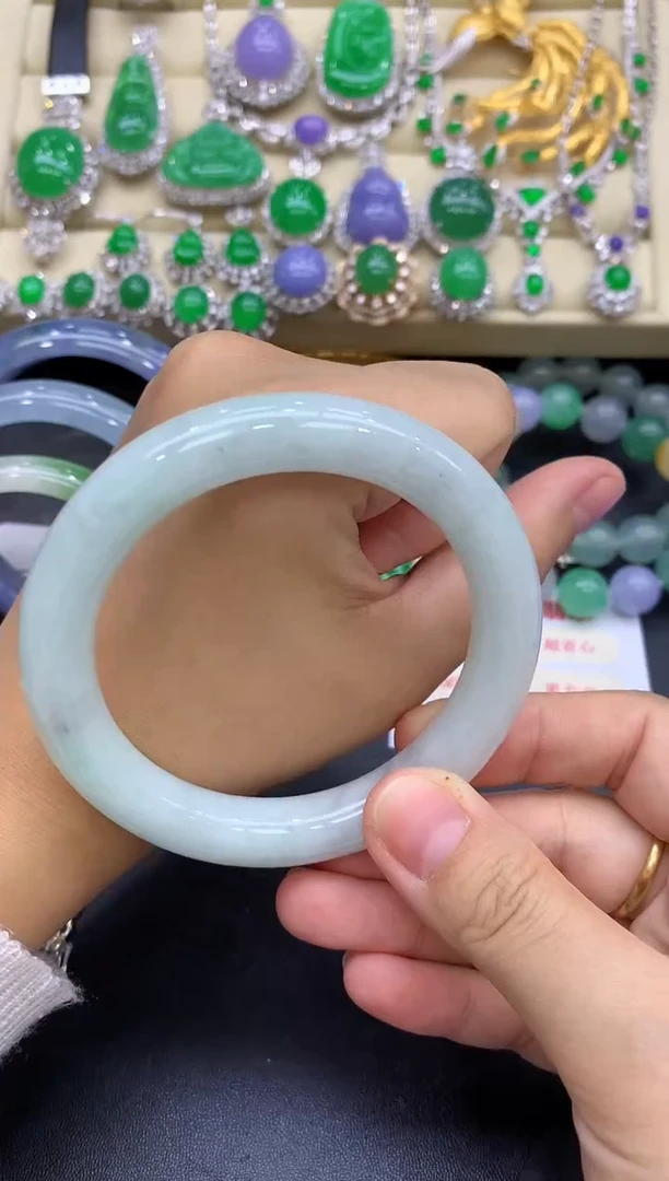 未镶嵌手镯翡翠179-中国好珍宝