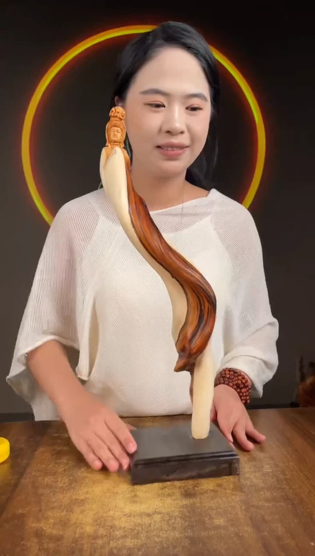 柏木（崖柏）手工摆件,先抢先得! 编号:218