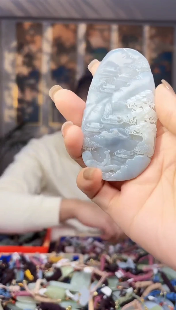 【闪购商品】和田玉挂件未镶嵌拍一发一