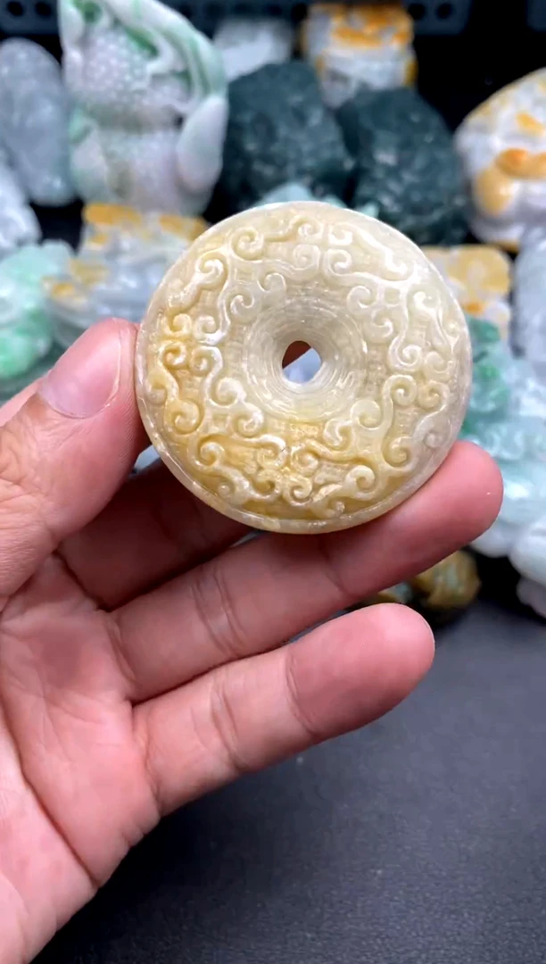 吊坠(不含链)未镶嵌翡翠1