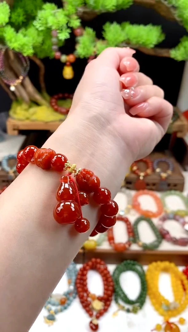 未镶嵌玛瑙手饰葫芦999