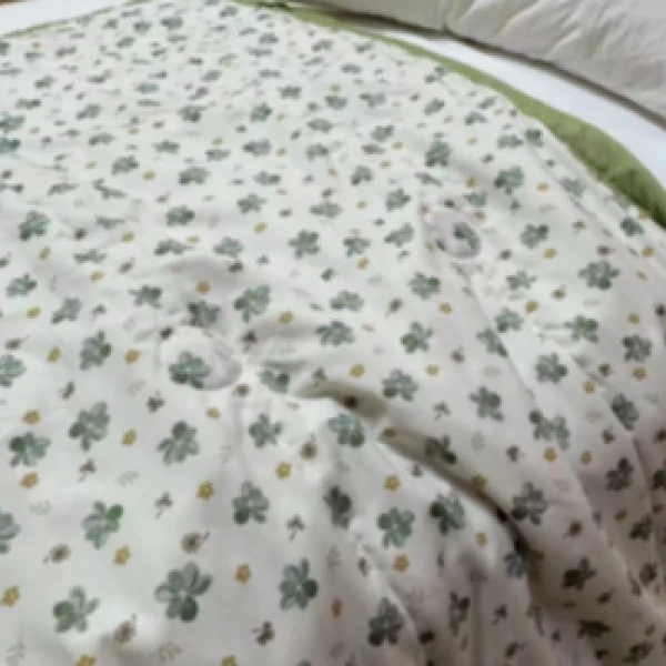 （梵曦专属 花凝）150*200 可爱风 纯棉 泡泡纱 夏凉被