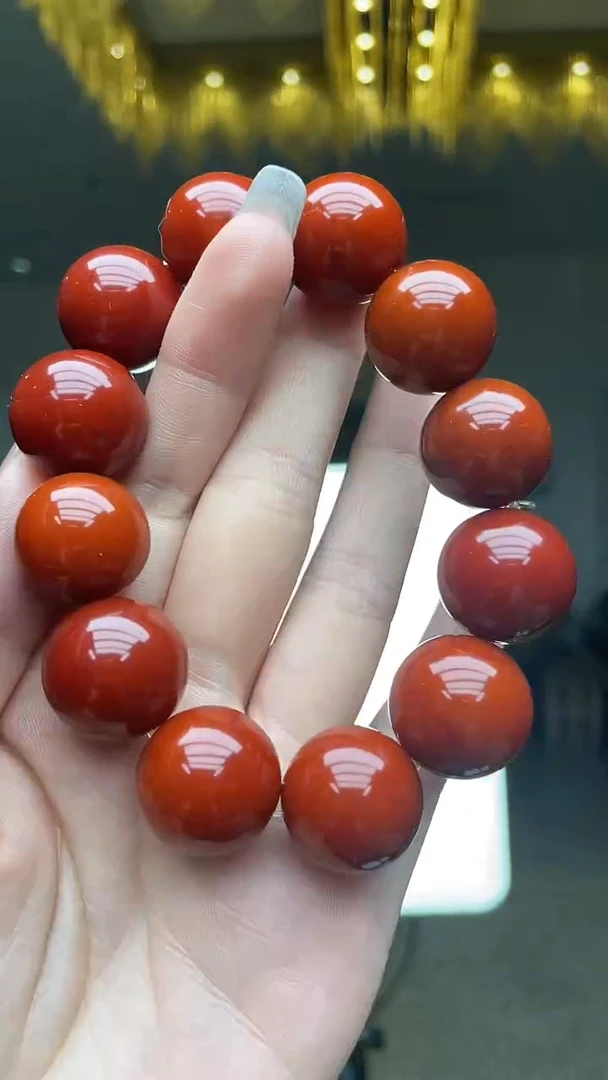 红圆形卡2.0的手串多样性发货一