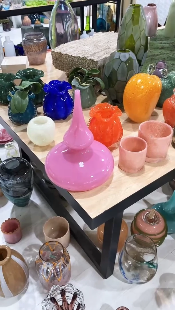 用****1慕忆家手作琉璃花瓶瑕