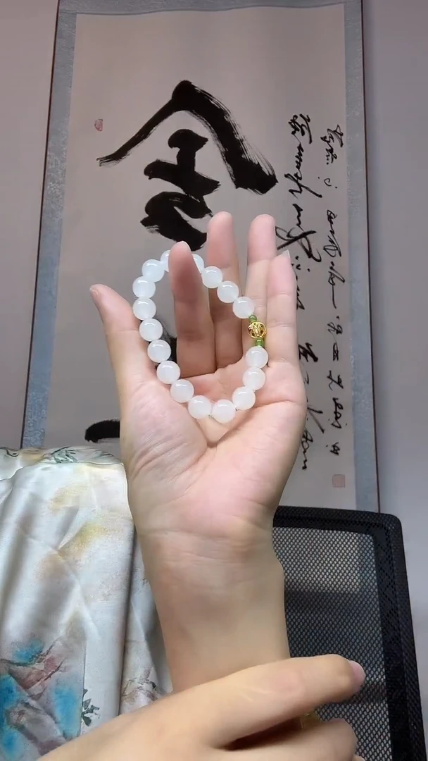 未镶嵌手串和田玉卡10