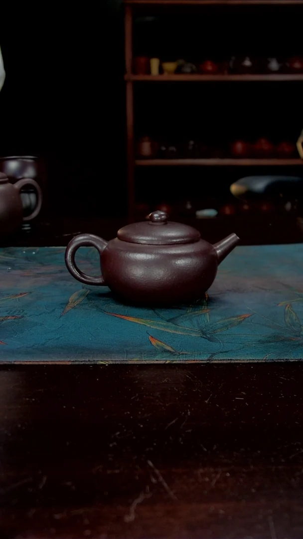 茶壶紫砂纯料石红体验款