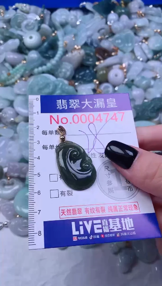 颈饰未镶嵌翡翠4747