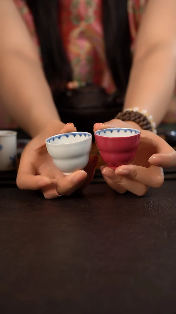 聚澜堂小葫芦杯 两只