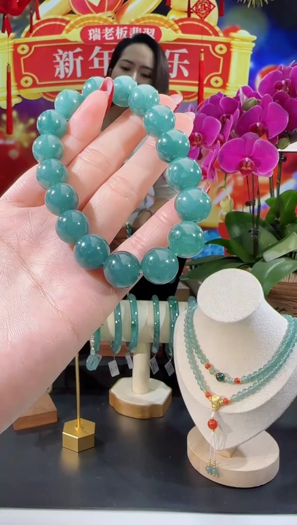 【闪购商品】翡翠手串未镶嵌手串多样性发一