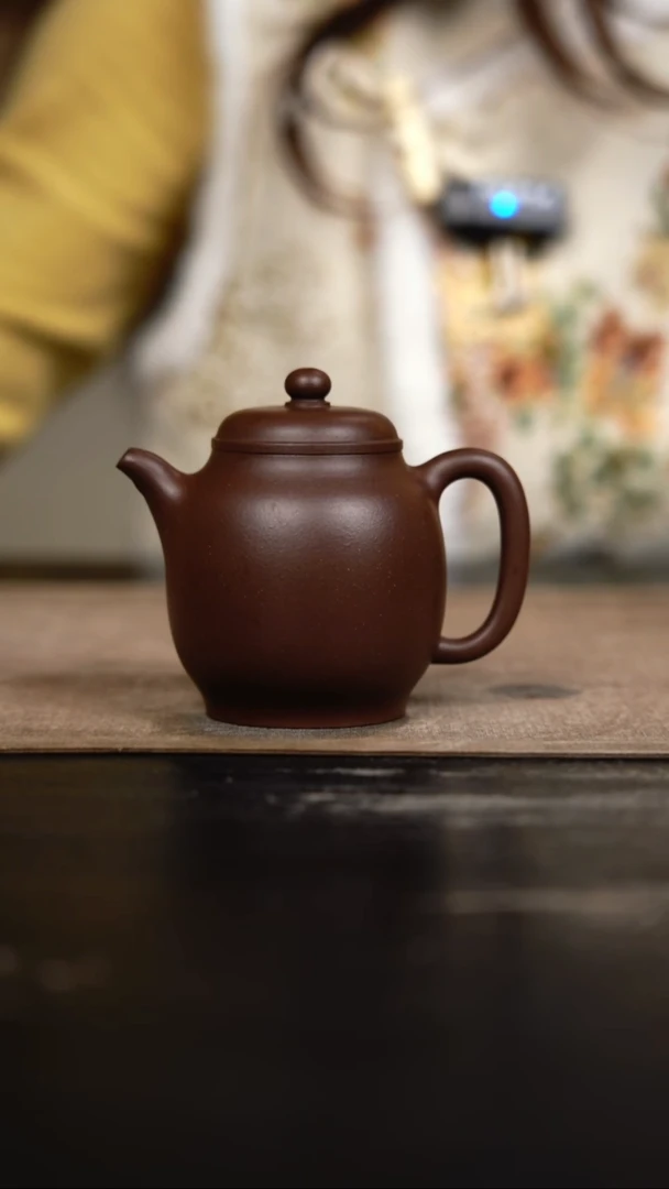 茶壶紫砂老紫泥高茄瓜