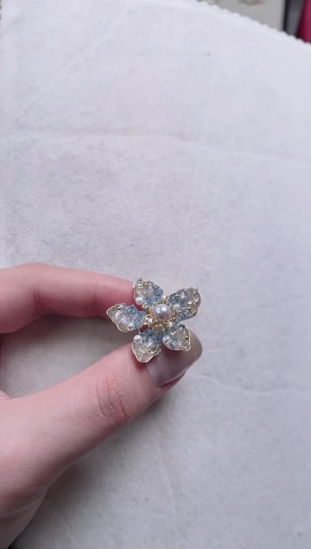 【闪购商品】海水珍珠胸针未镶嵌S601