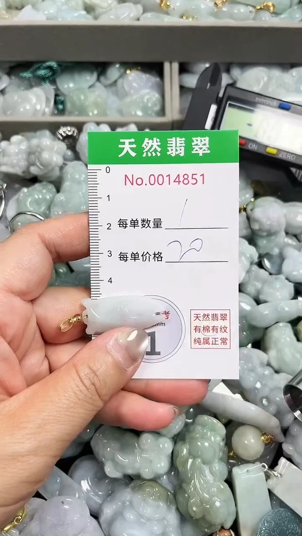 翡翠未镶嵌吊坠(不含链)4851