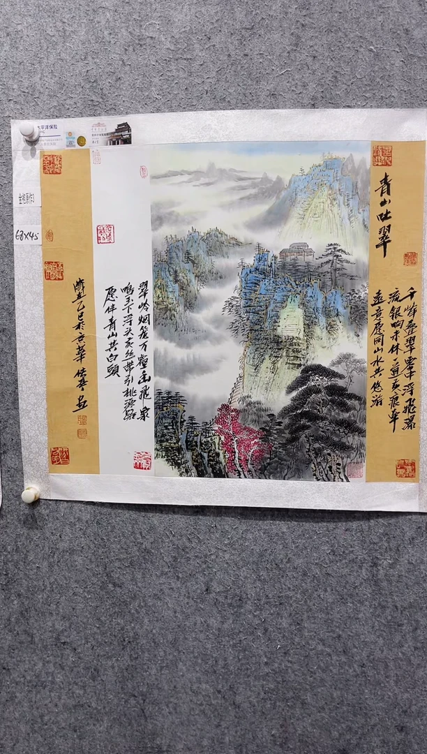 国画张传亭老师的作品3