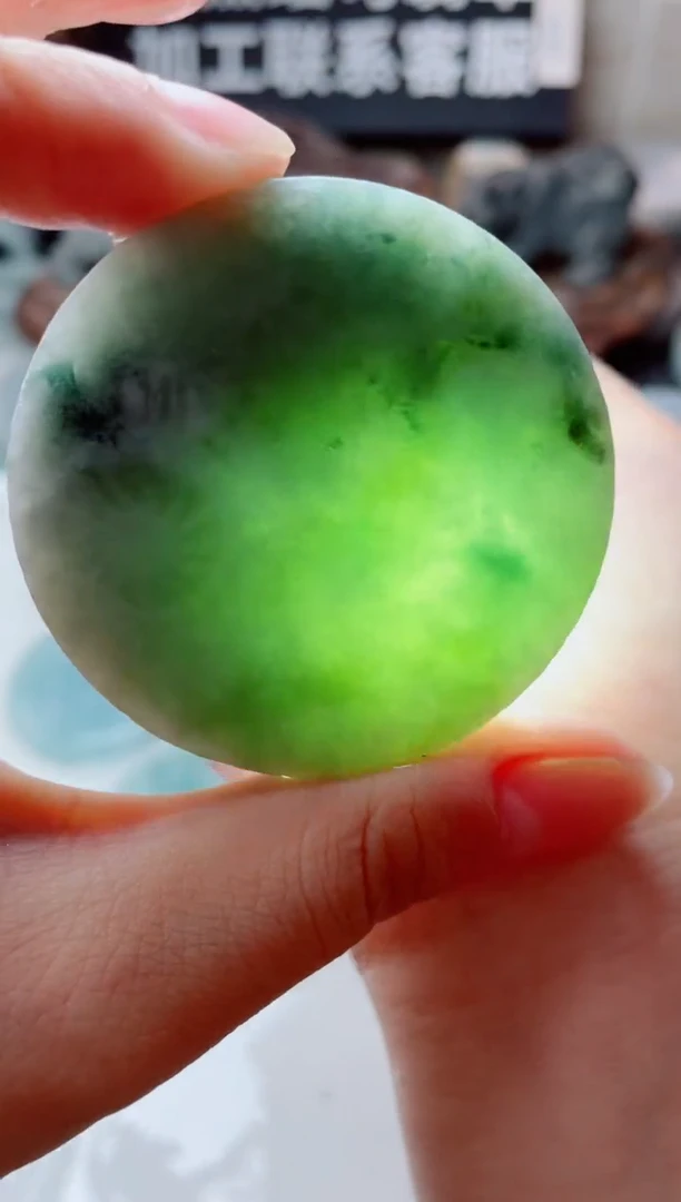 翡翠未镶嵌颈饰4261.....