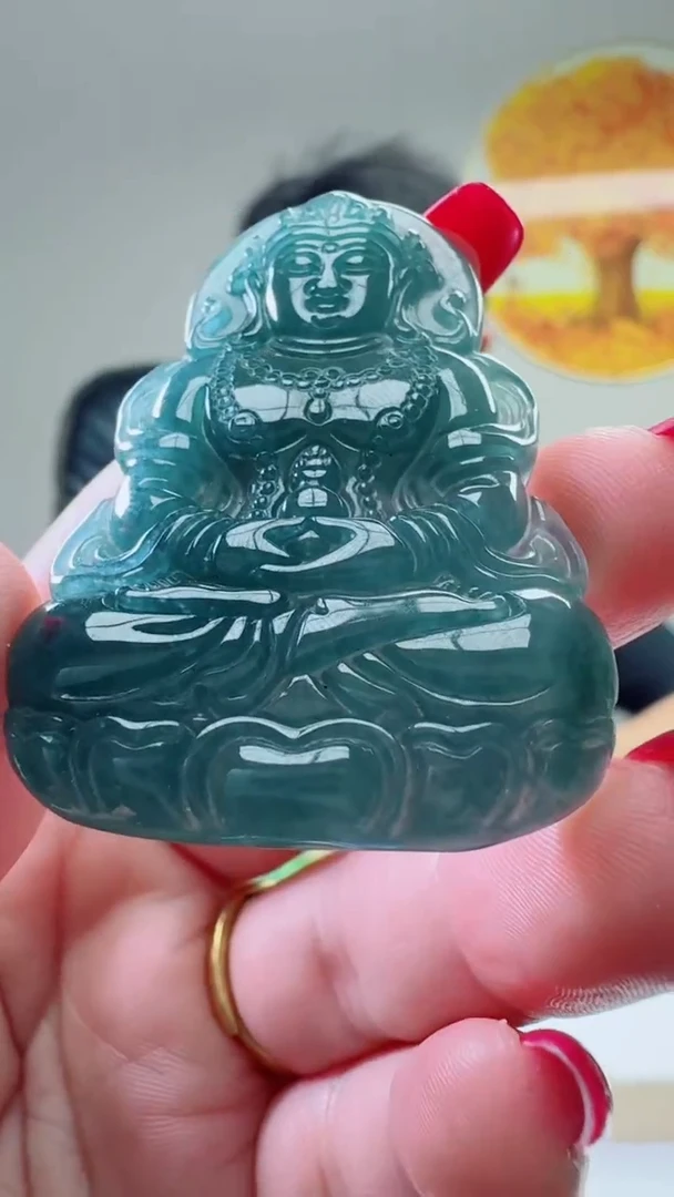 颈饰未镶嵌翡翠天然A货翡翠  多样性随机发其一