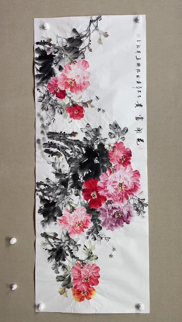 国画180*68 孙艳琳孙艳琳孙艳琳孙艳琳