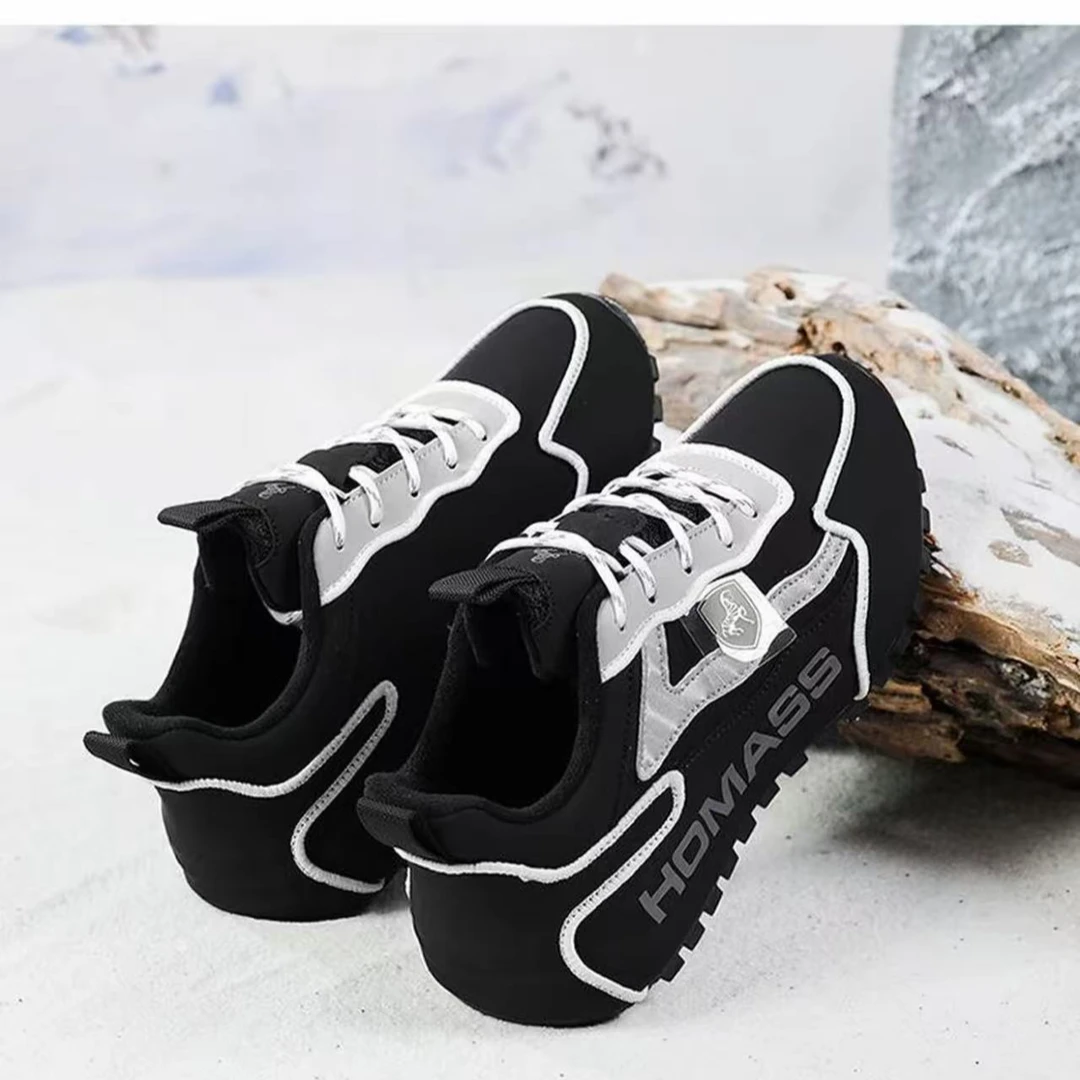 596-2秋冬全皮加厚男女同款包底鞋