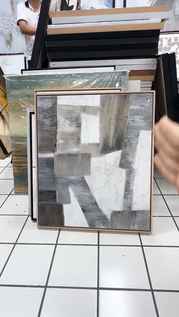 168现代艺术装饰画油画60cm*70cm