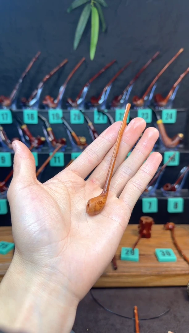 一物一图檬子木手工香烟嘴