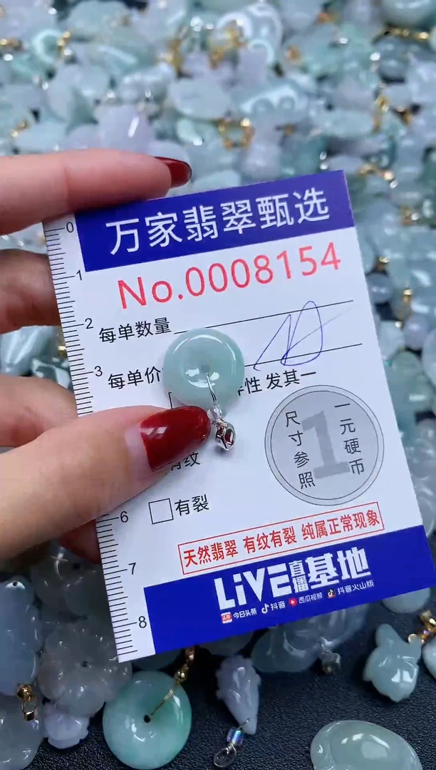 颈饰未镶嵌翡翠8154