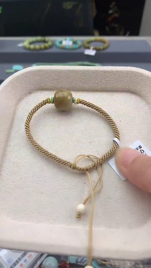 未镶嵌绿松石手绳E200