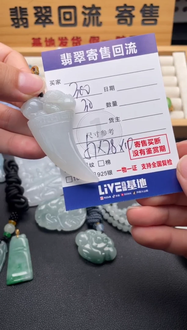 颈饰未镶嵌翡翠10147003