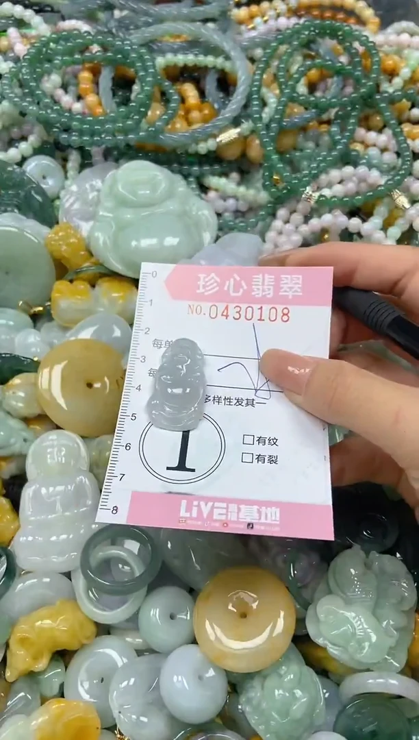 颈饰未镶嵌翡翠闪购0430108