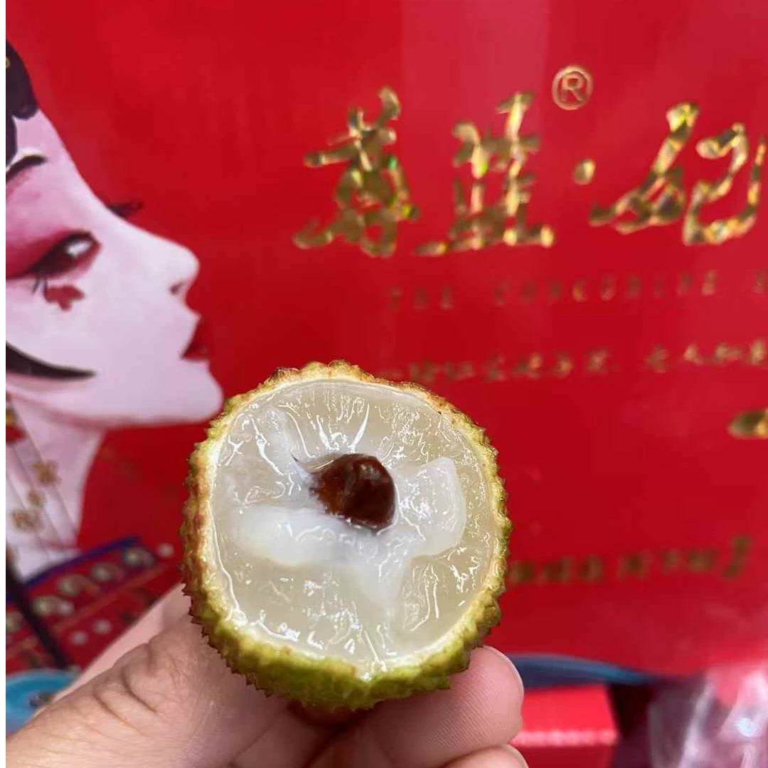 【尊蓝】海南妃子笑荔枝2.5斤装当季新鲜水果核小肉厚顺丰冷链包邮